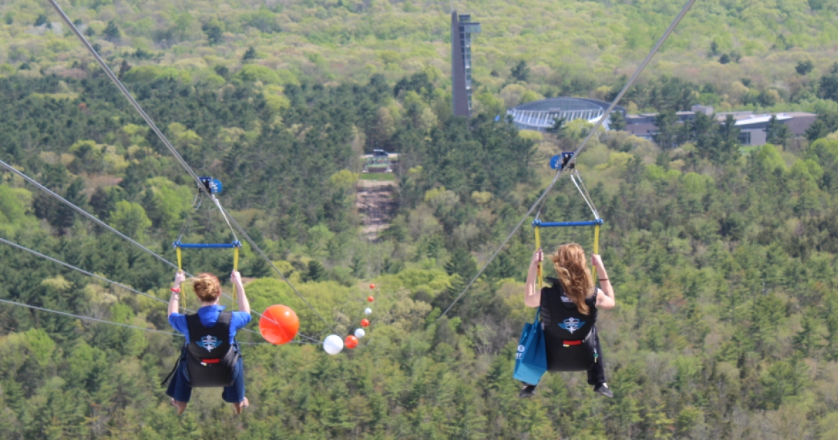 HighFlyer Zipline at Foxwoods Resort Casino CTvisit